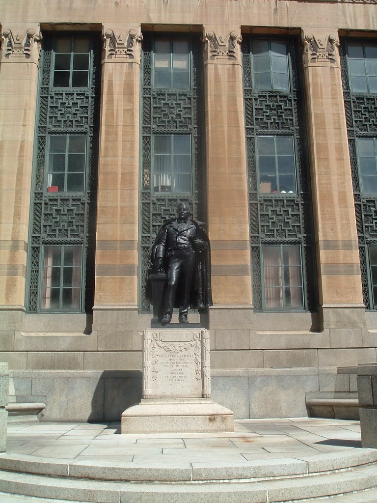 Statue of Millard Filmore in Buffalo