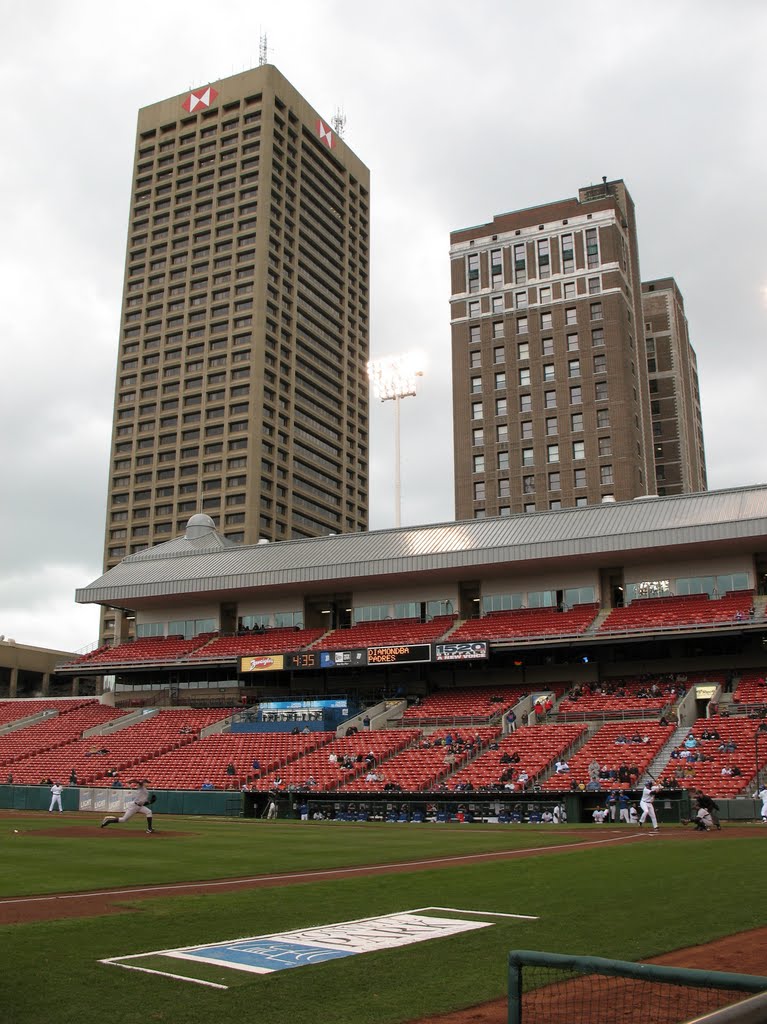 Coca-Cola Field in April