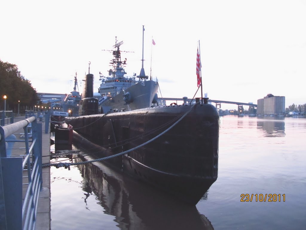 Submarine USS Croaker in the Naval and Military Park