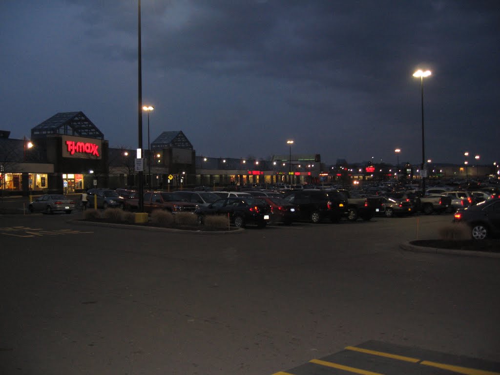 Town Square Nall at night