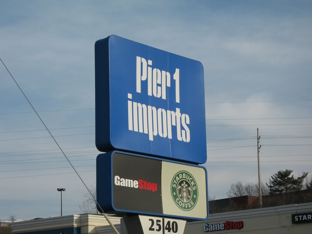 Pier 1 Imports sign