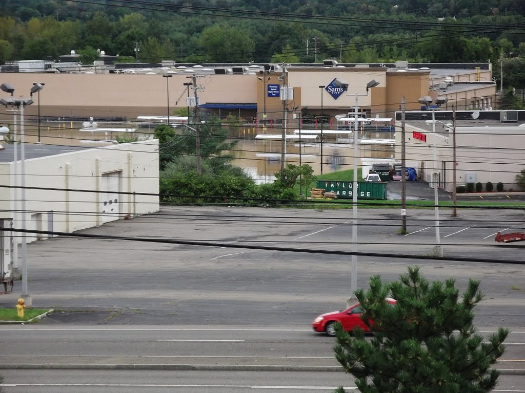 Town Square Mall & Vestal Parkway from the Weis store