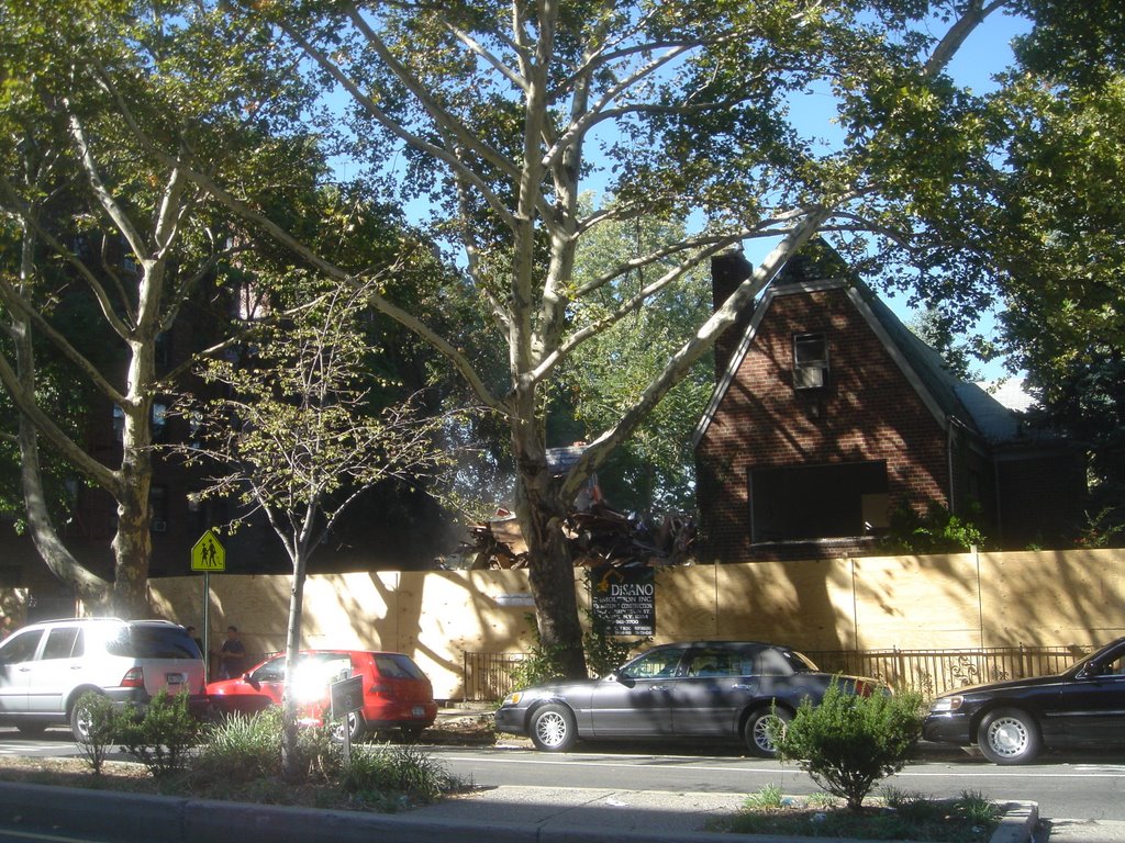 House being demolished on northwest corner of 34th Ave and 74th St