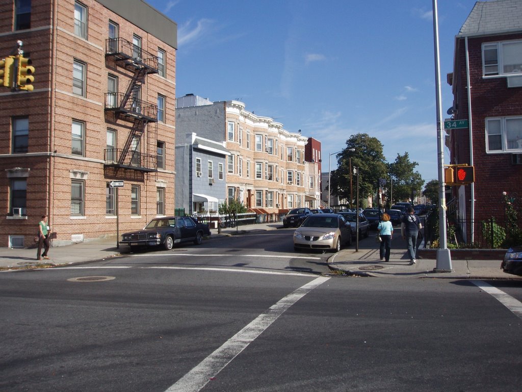 Queens 34Av-37St. sarok