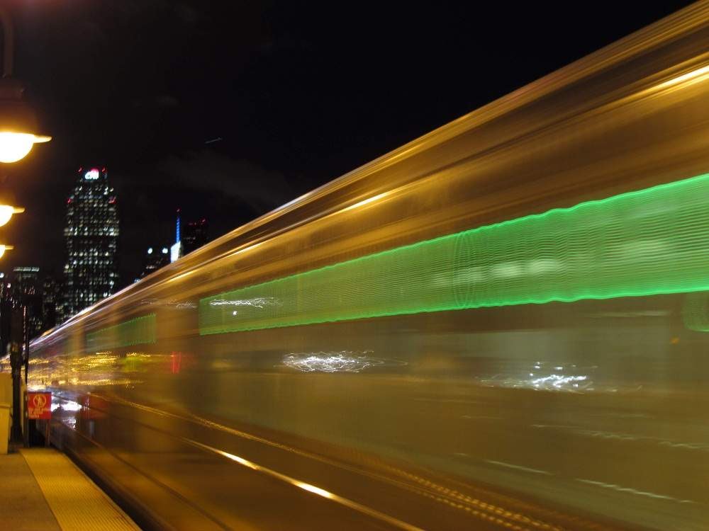 Arriving 7 Train