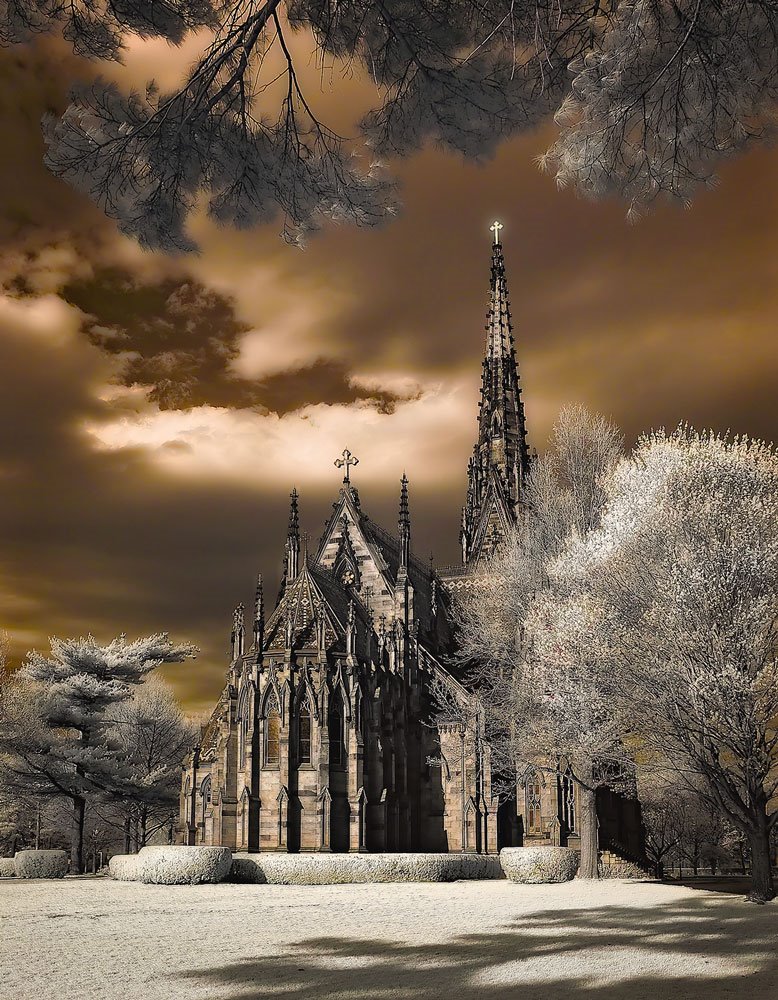 Episcopal Church in Infrared