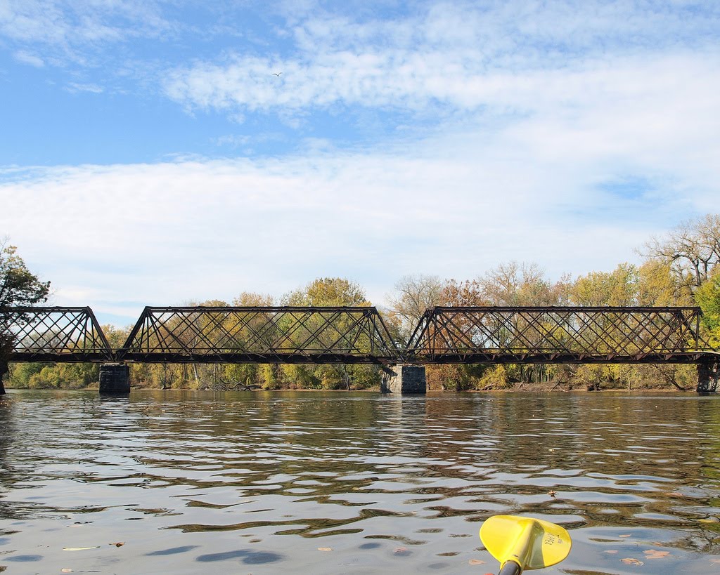 Abandoned Railroad Bridge over the Mohawk River, Cohoes NY