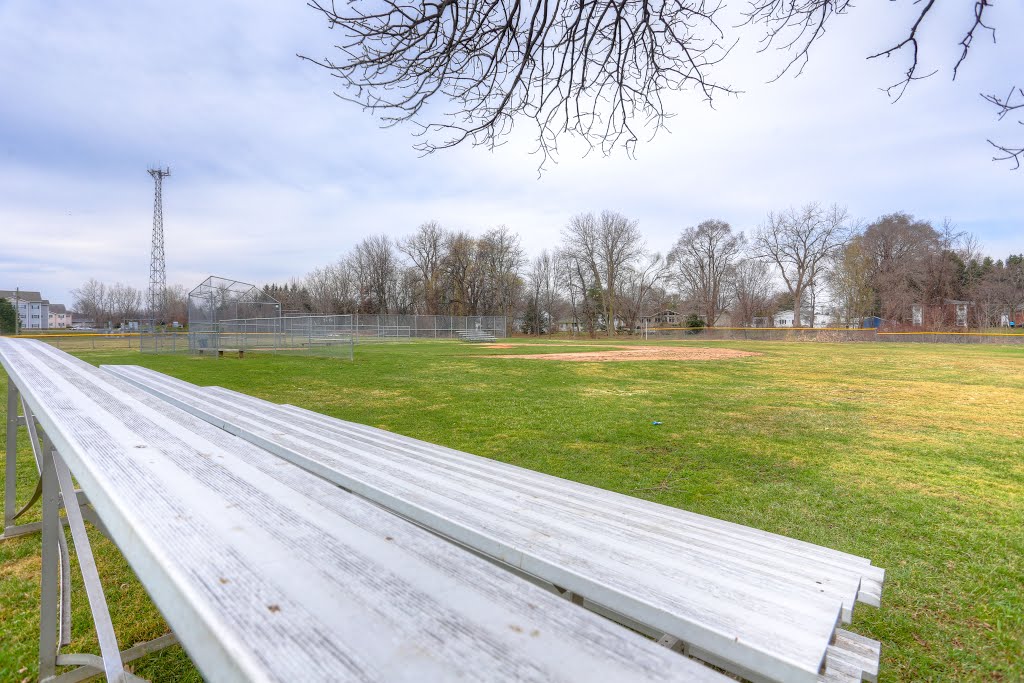 Milton Carter Park View from the bleachers