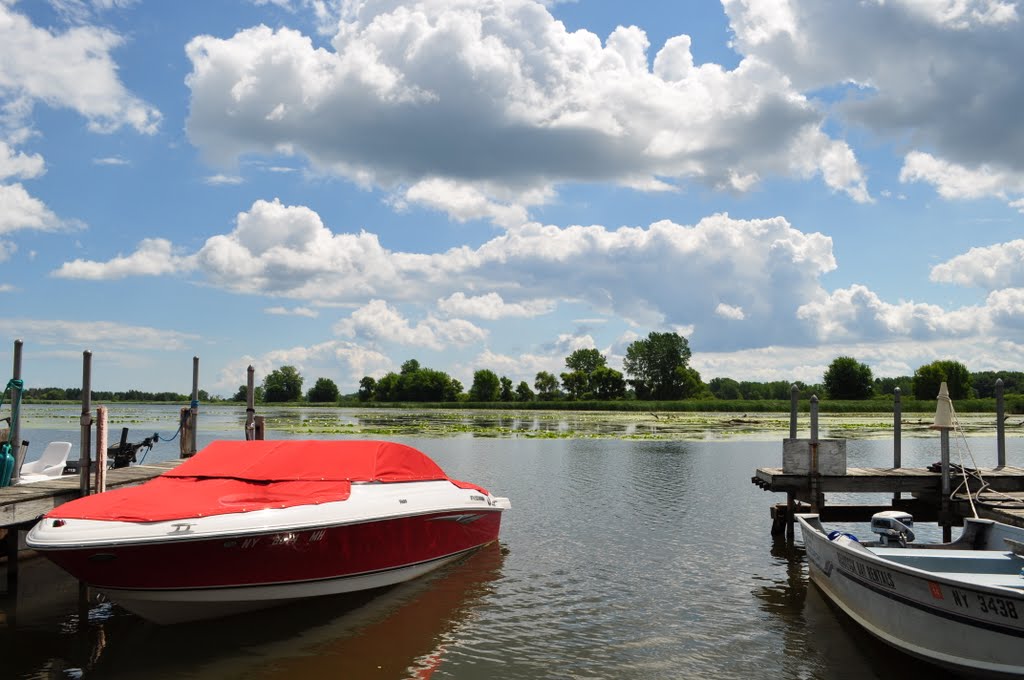 A sunny day on Braddock Bay - Rochester, NY