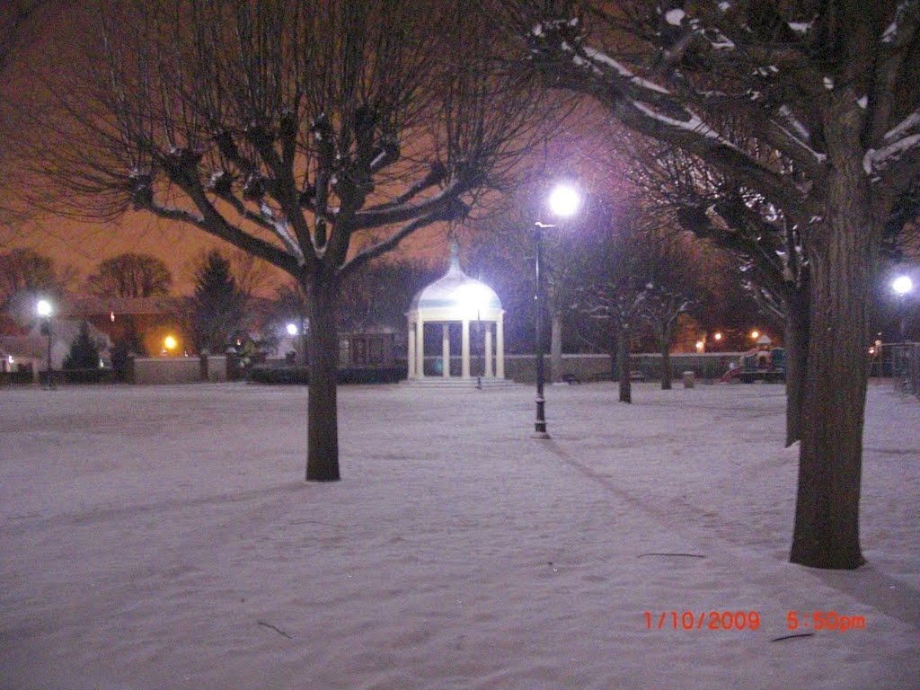 Village Green. Winter