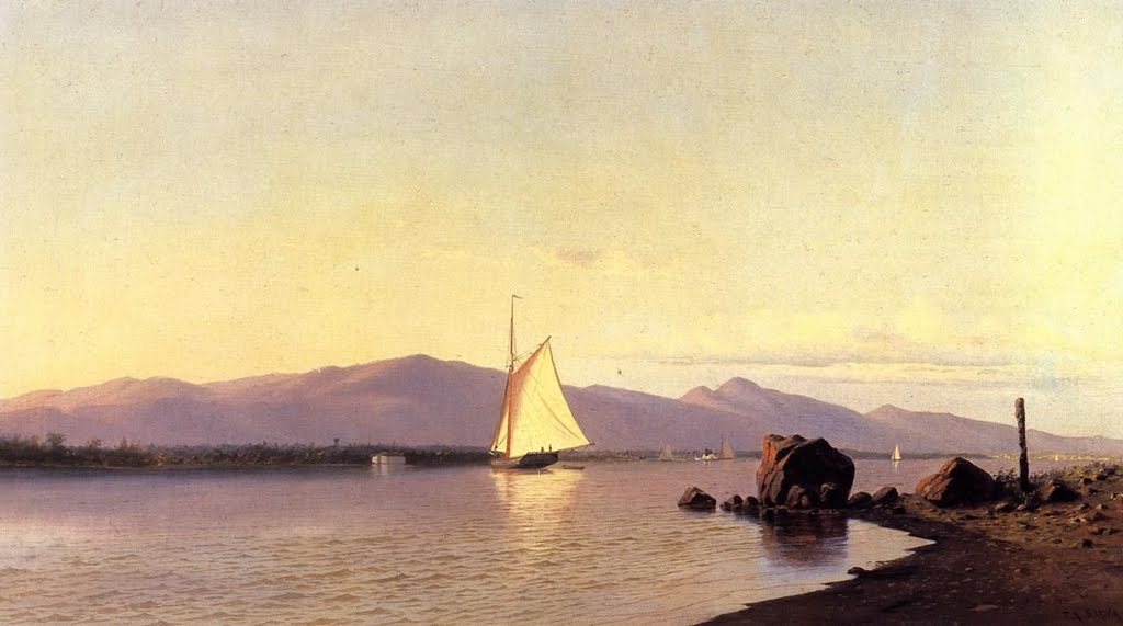 Kingston Point, Hudson River, by Francis A. Silva