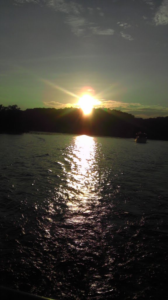 Sunset on the Hudson