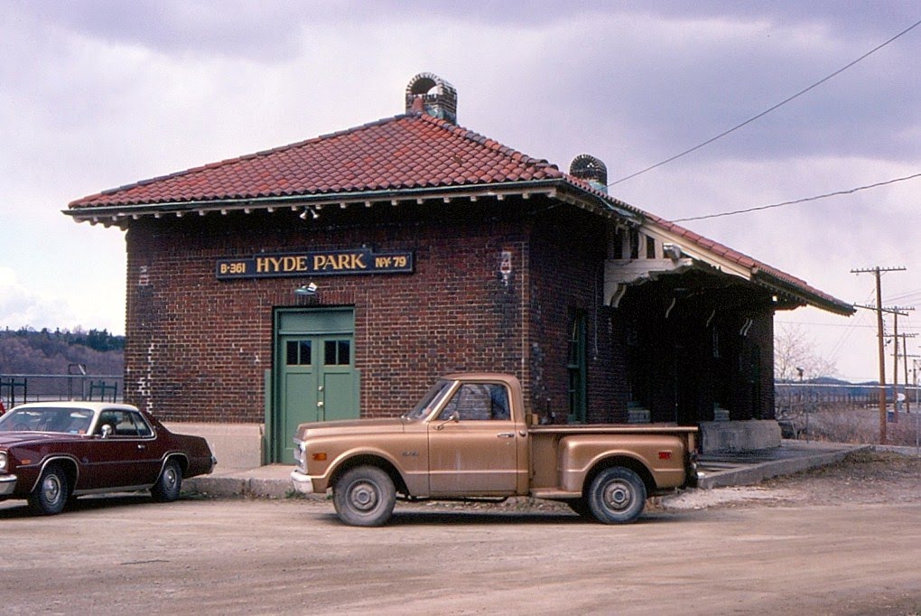 Former New York Central Railroad Station at Hyde Park, NY
