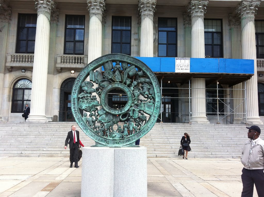 Supreme Court in Queens, New York. U.S.A.