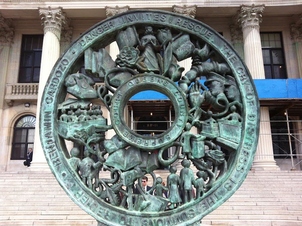 Supreme Court in Queens, New York. U.S.A.