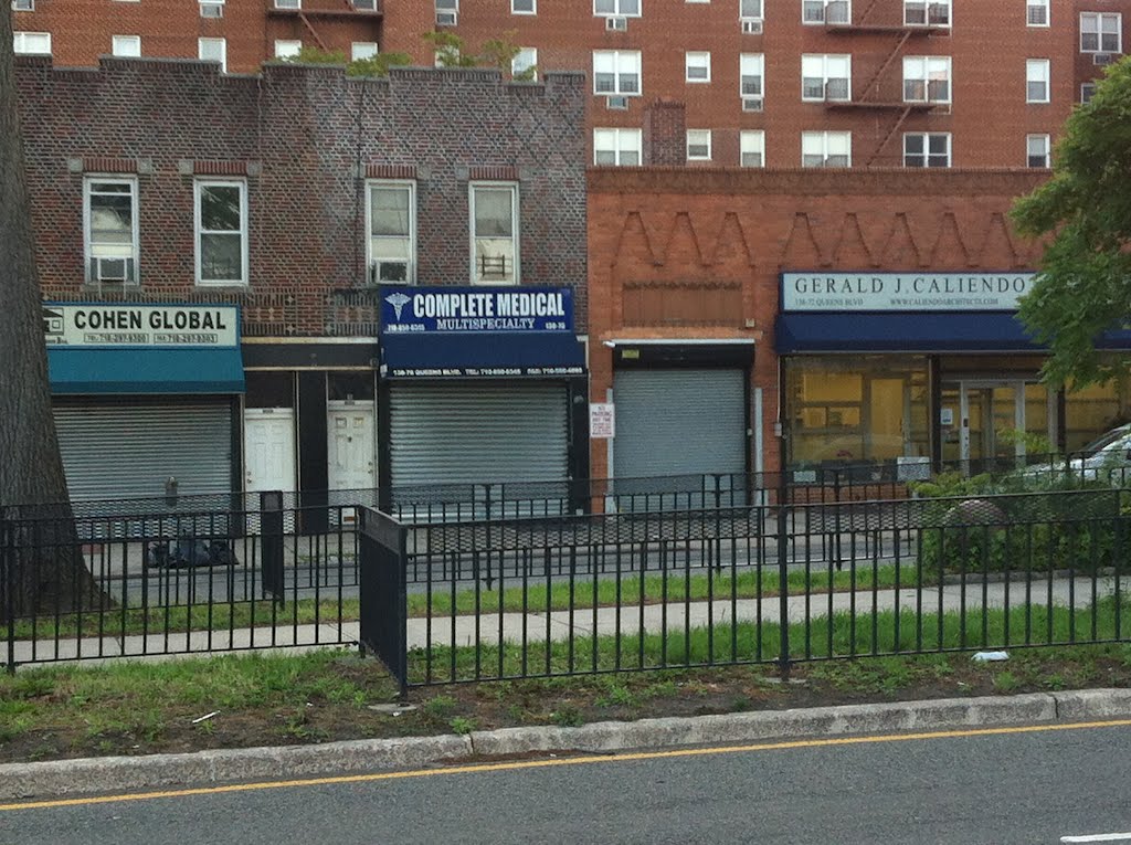 The View of Beautiful Briarwood. Queens, New York City, New York. U.S.A.