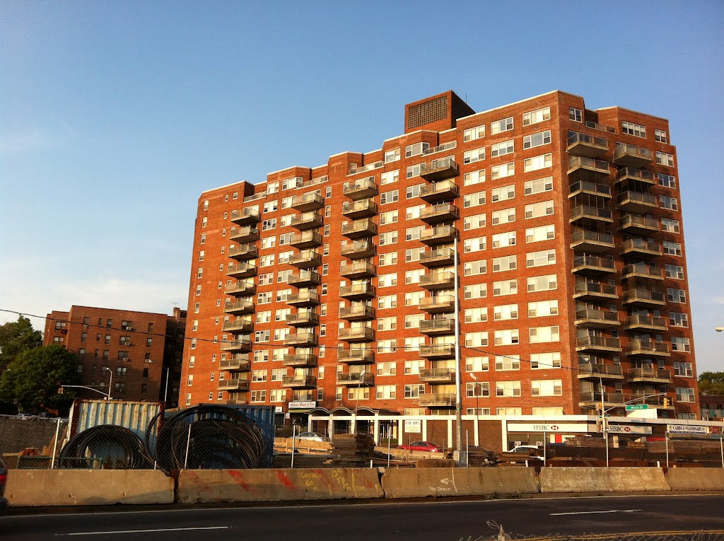 The View of Beautiful & Gorgeous Eveing in Briarwood, Queens. New York City, New York. U.S.A.