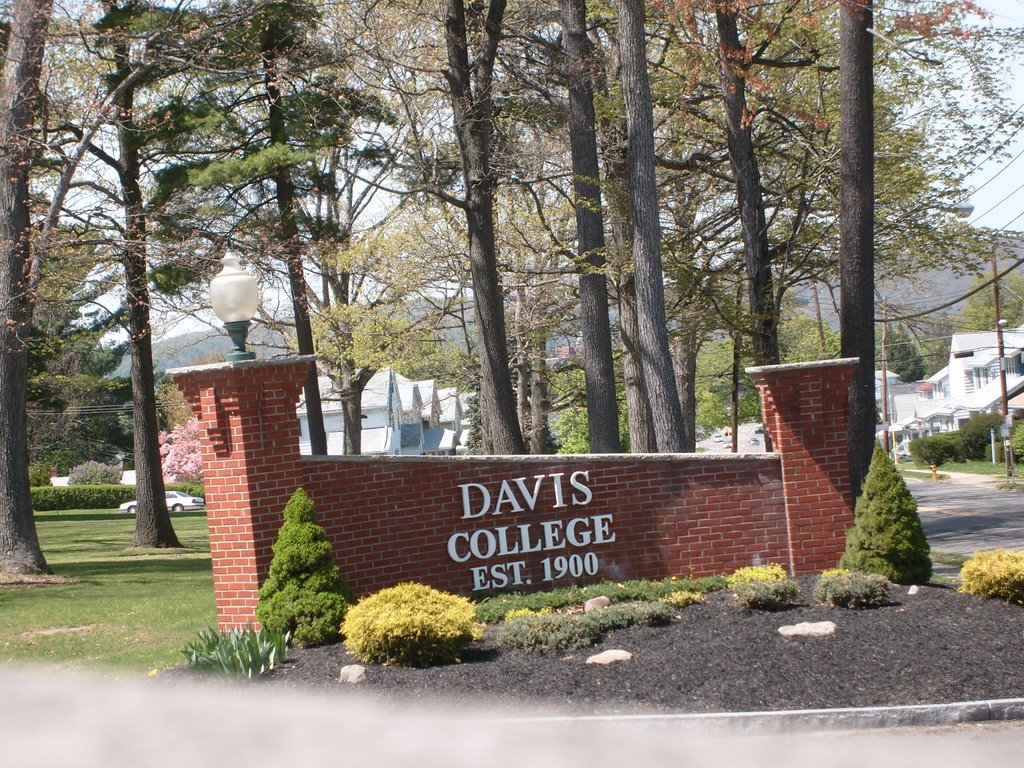 Entrance to Davis College
