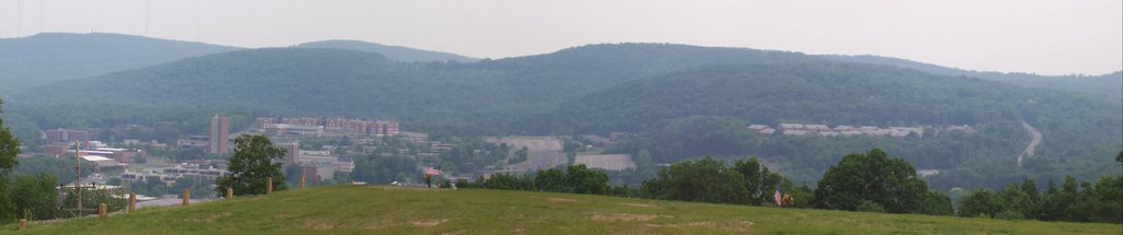 SUNY Binghamton Campus From Above
