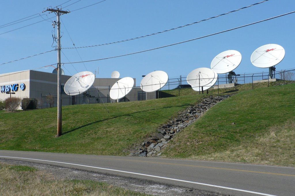 WBNG Binghamton satellite dishes