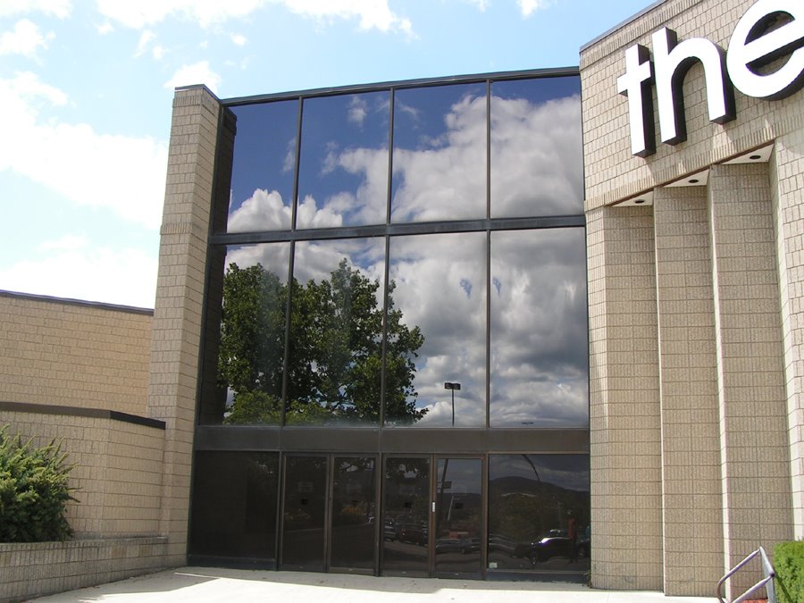 (copyrighted)  mall building glass windows