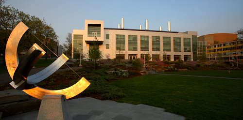 Cornell Duffield Hall and Sundial