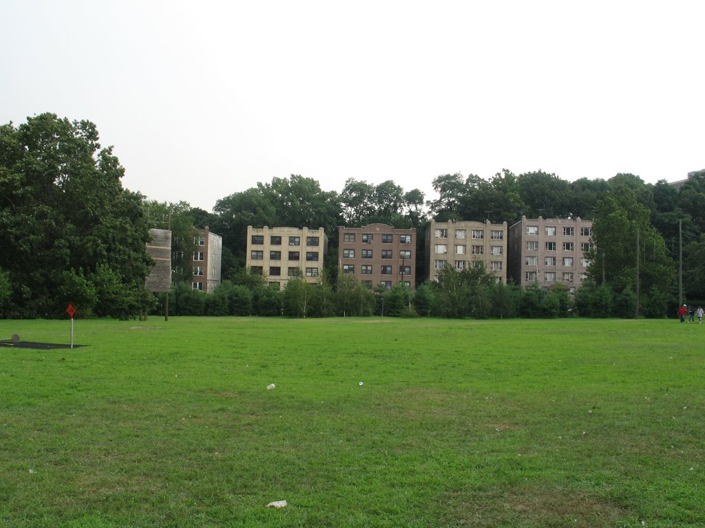 Hawthorne from Baseball field