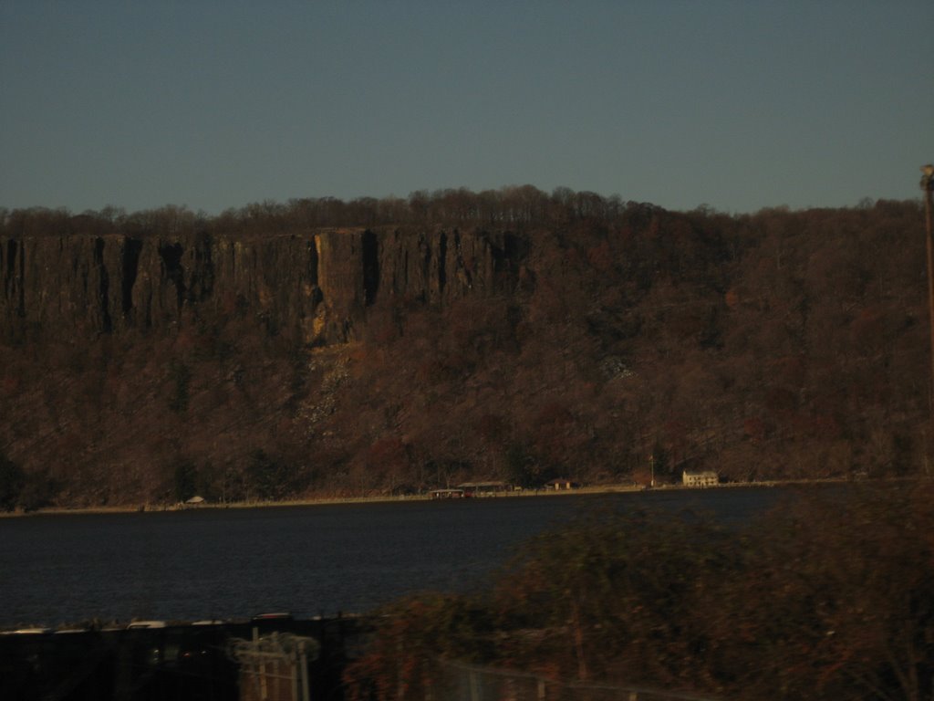 Alpine Boat Basin from Amtrak