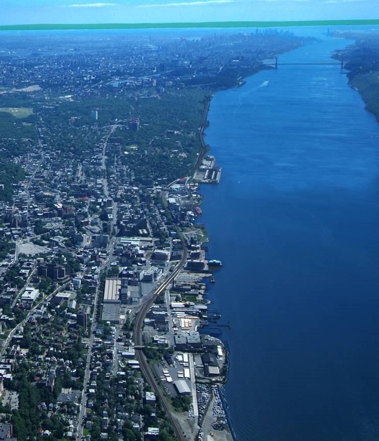 Yonkers Waterfront Aerial