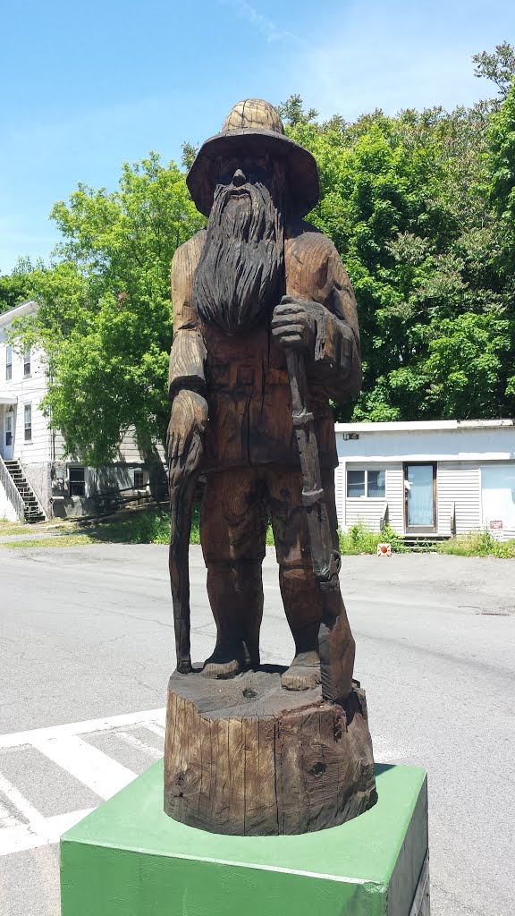 Rip Van Winkle statue