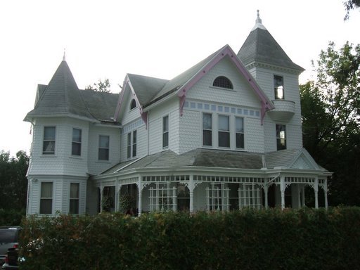 Incredibly beautiful Queen Anne Victorian mansion on Broad Street, it looks like Cinderellas Castle!!