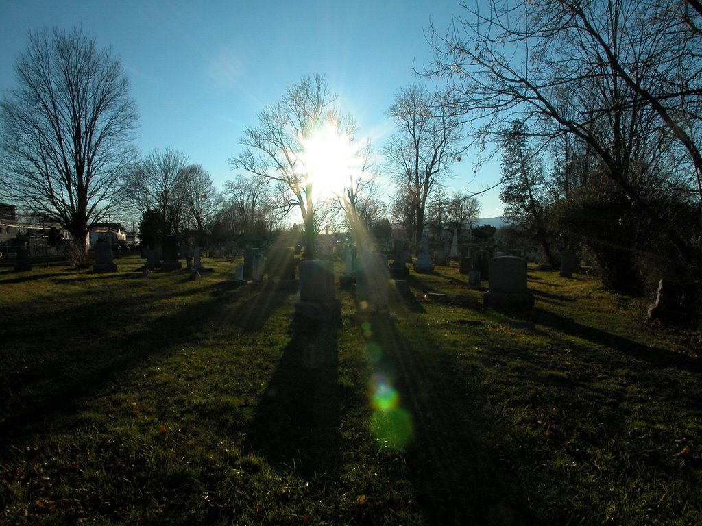 old graveyard, Thompson St., Catskill, NY