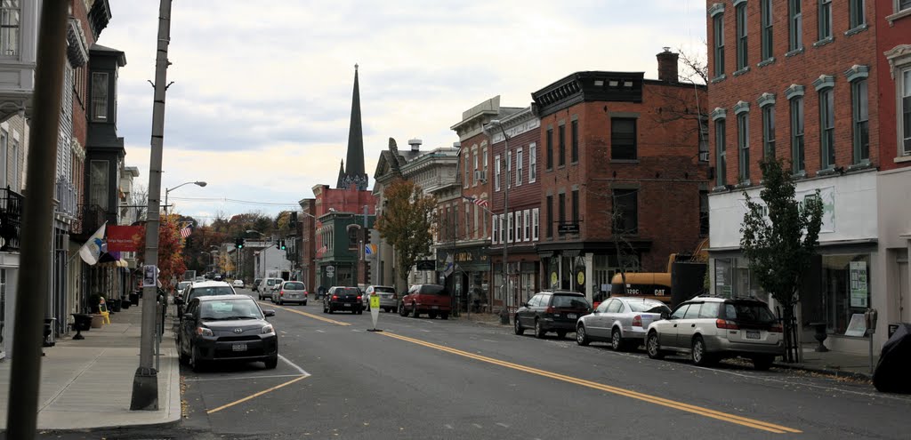 On Main Street in the Village Of Catskill