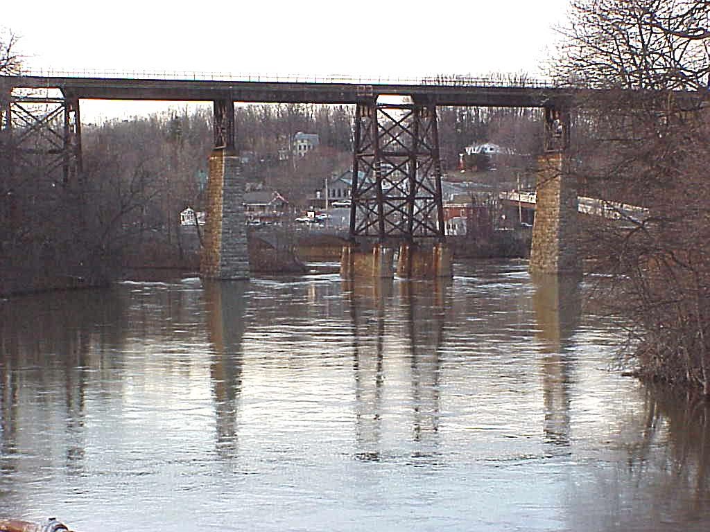Catskill Creek railroad bridge