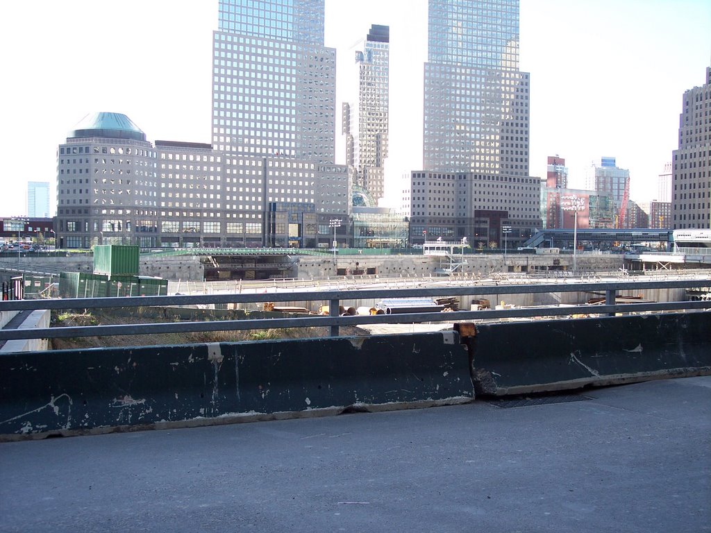 A View Of Manhattan From The Aircraft Carrier ,  Intrepid Sea-Air-Space Museum , Manhattan New York.