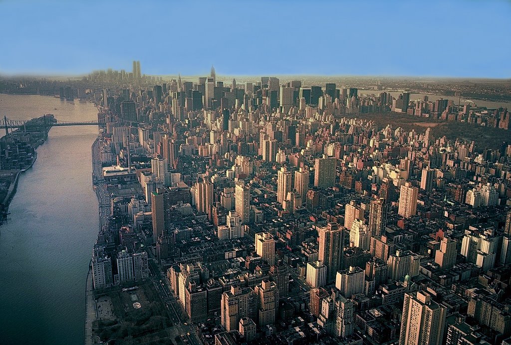Flying on New York, 1981