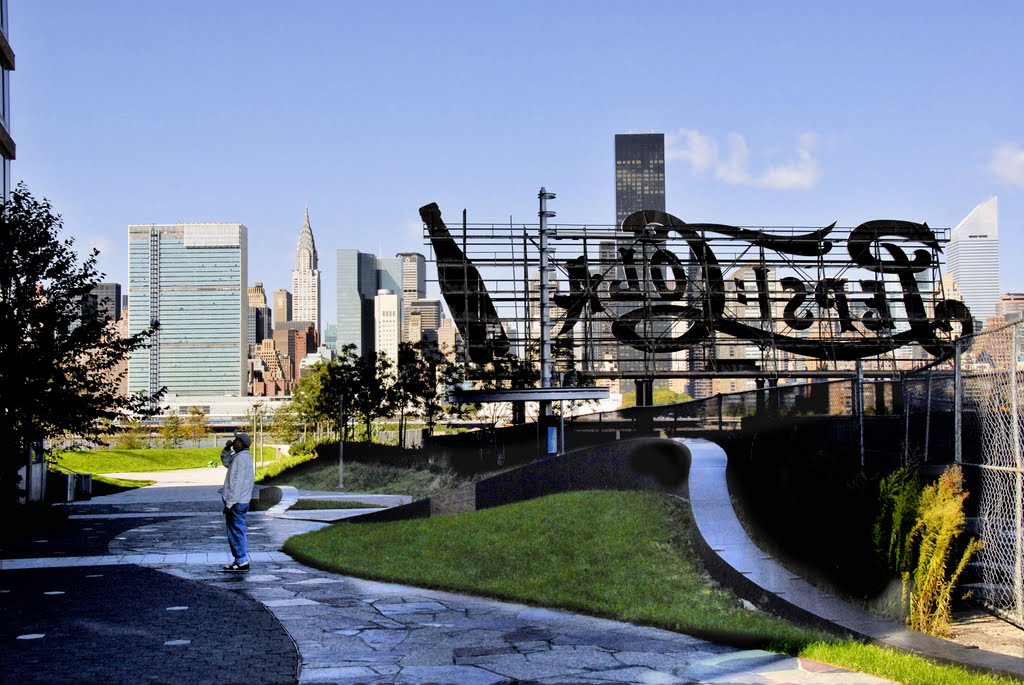 The Famous Pepsi Cola Sign Moved South
