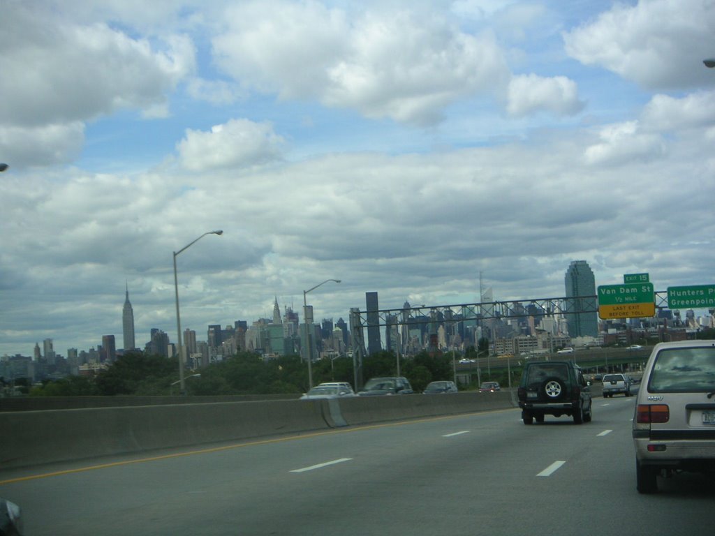 Approaching Manhattan
