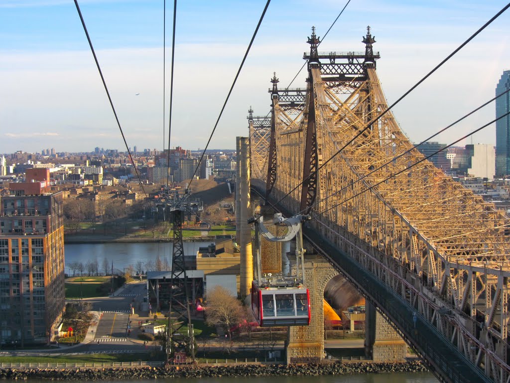 Roosevelt Island Tram & Queens Boro Bridge