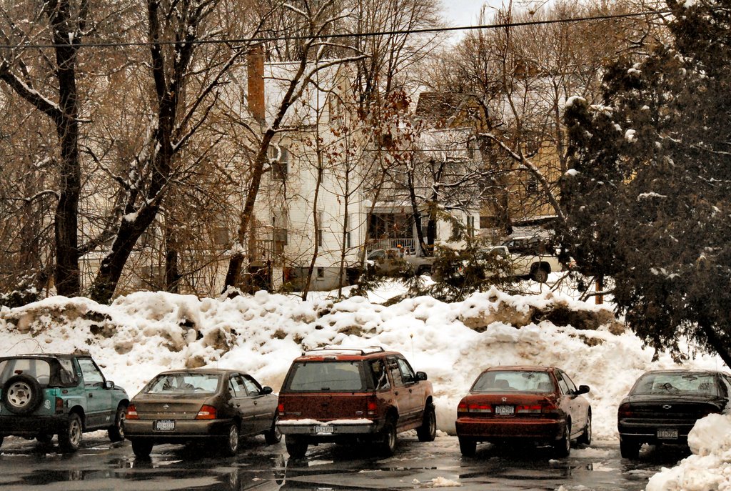 Parking Behind The Rondout Valley Bank