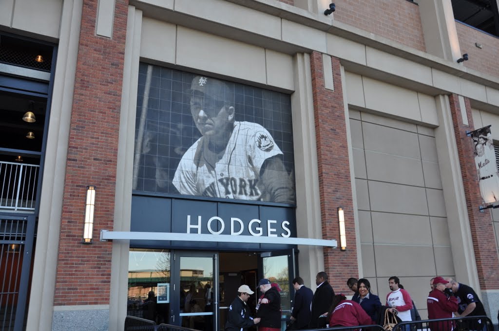 Gil Hodges Entrance at Citi Field - H&M
