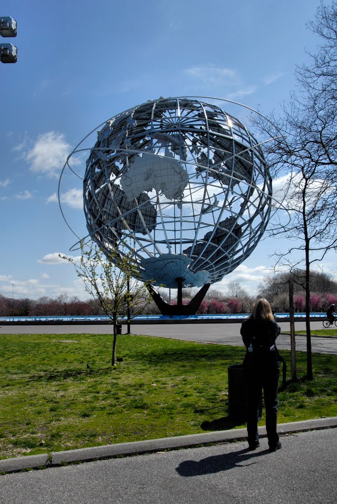 Tourist Doris First View of The Unisphere
