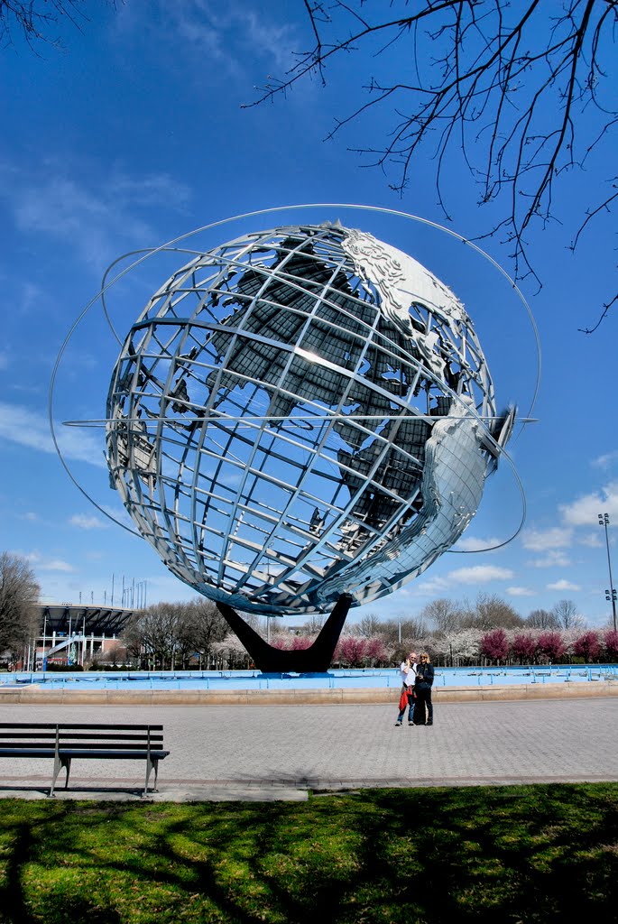 Tourists Claim A Landmark