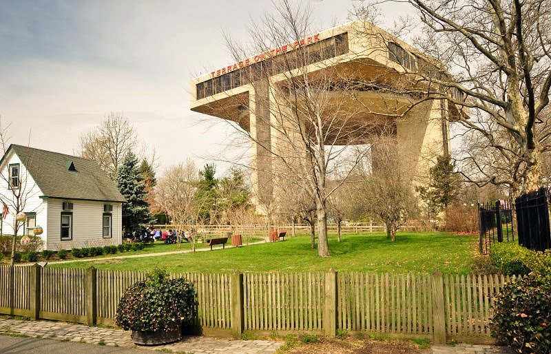 terrace on the park
