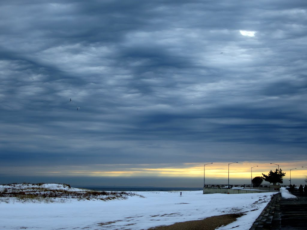 Strange clouds