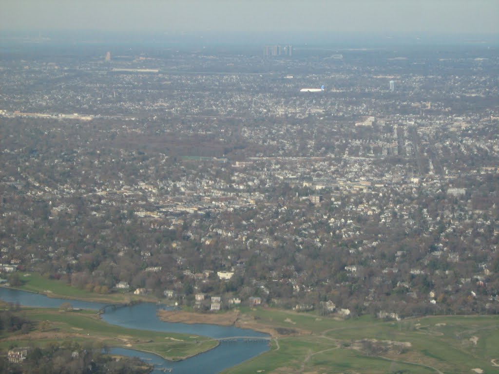 suburbs of long island, landing jfk