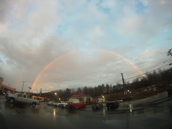Rainbow over Liberty, NY