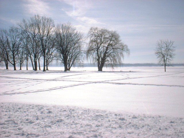 Onondaga Lake Park in Winter