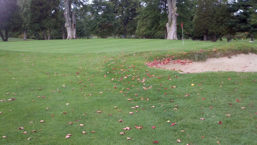 Early autumn golf in liverpool