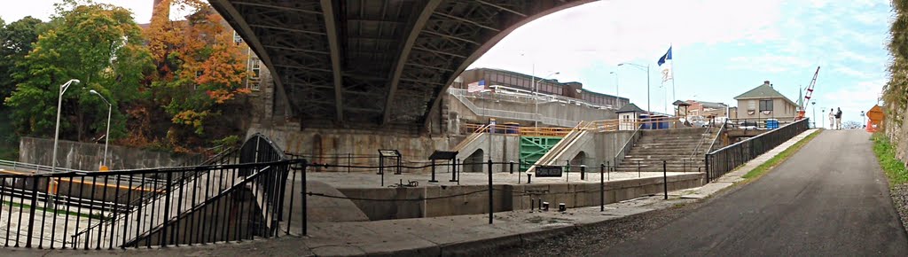 Under the Pine Street Bridge